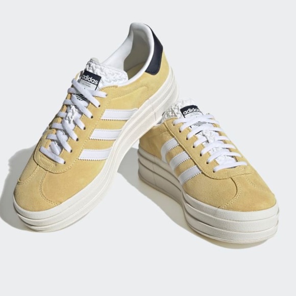 NIB SZ 6.5 (US Women) Adidas GAZELLE BOLD in Absolutely Adorable “Almost Y… - Picture 6 of 10